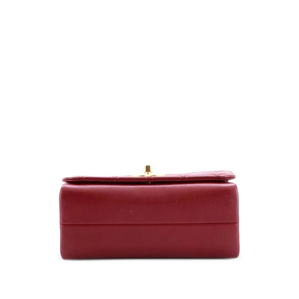 Мини-сумка на плечо Pearl Boy Chain Flap Bag Quilted Calfskin 4