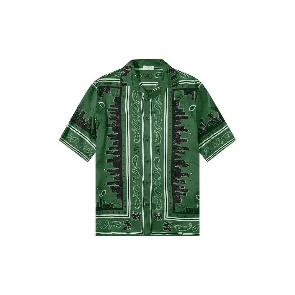 Рубашки на пуговицах Off-White Bandana Bowling Shirt 'Multicolor' 1