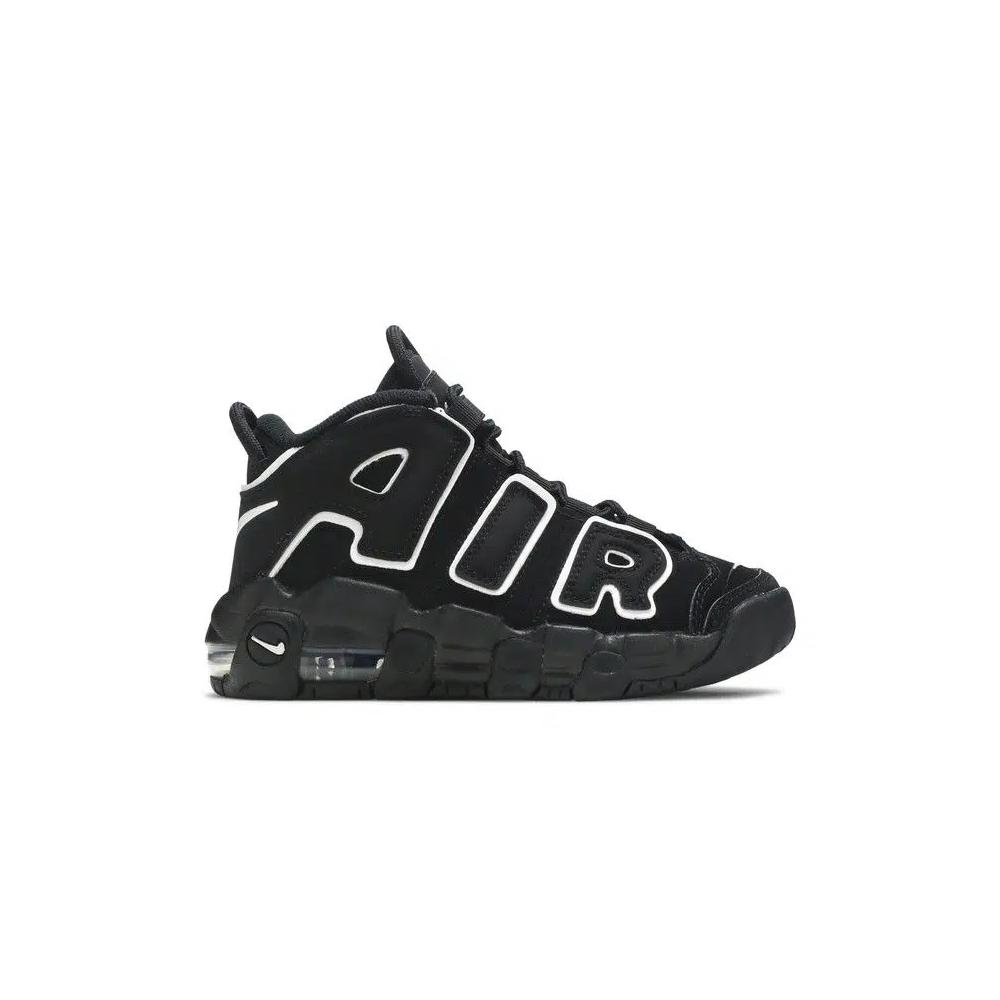 Кроссовки Nike Air More Uptempo PS «Black White» 1