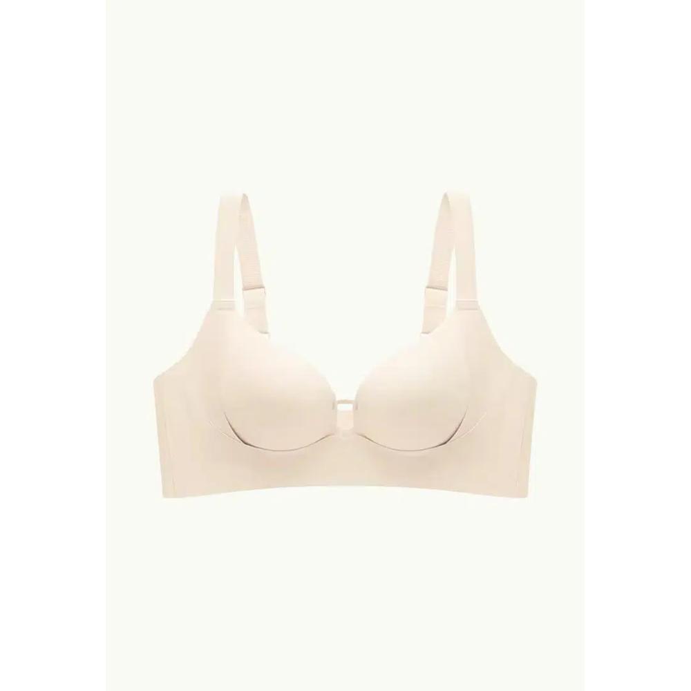 3 Pack Miller Wireless Bra Bundle - Белый, Коричневый, Черный 5