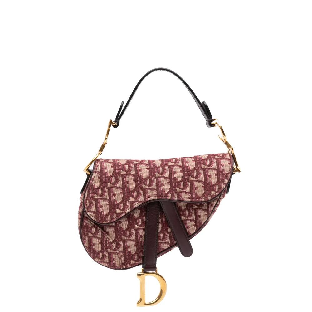 Сумка-сэтчел Mini Oblique Canvas Saddle Bag (2018 год) 1