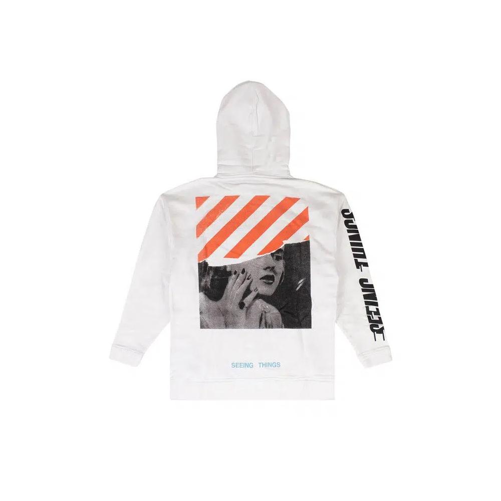 Худи Off-White Photocopy с капюшоном «Белый» 2