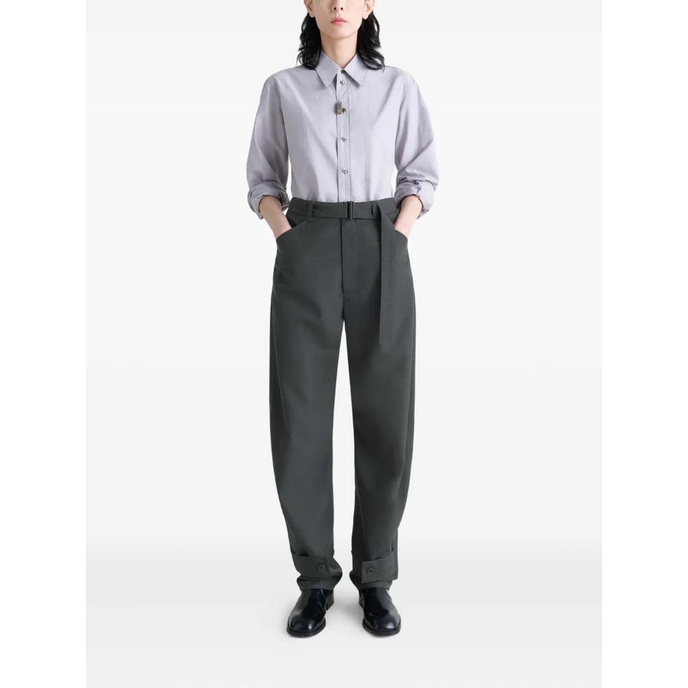 Брюки с поясом 2
