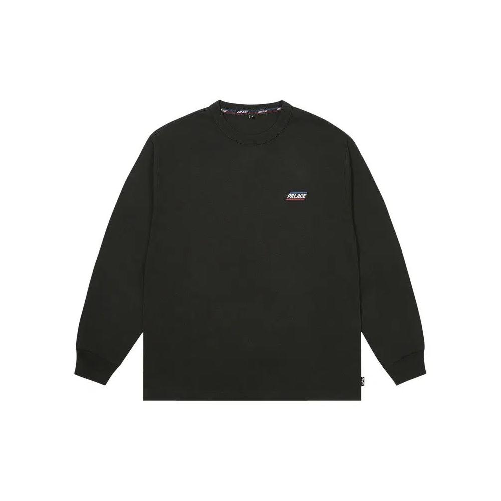 Футболки с длинным рукавом Palace Basically A Long-Sleeve 'Black' 1