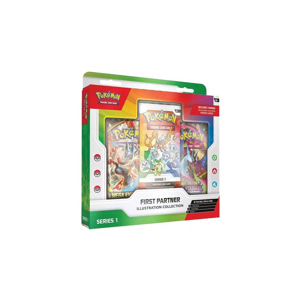 Коллекционные карточки Pokémon First Partner Illustration Collection 2026 (Серия 1) 2