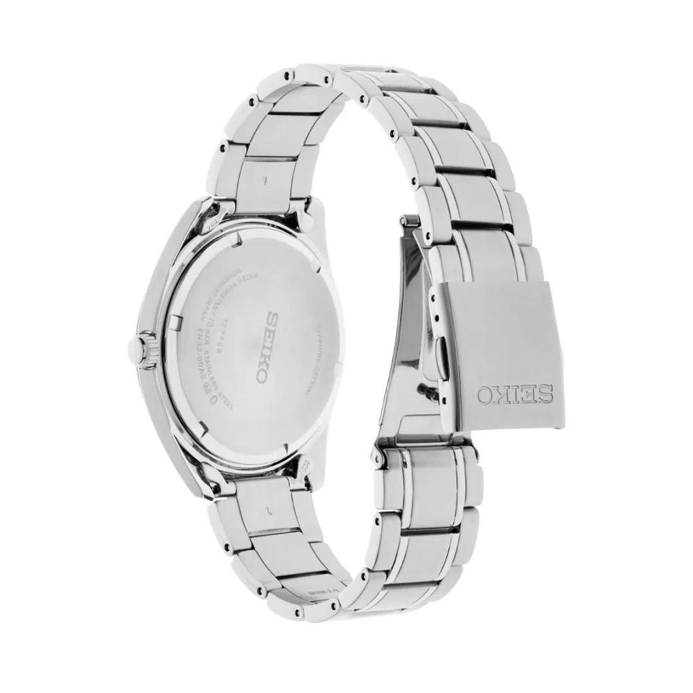Seiko Gent Essentials Collection Оливково-зеленый солнечный циферблат Сапфировое стекло Кварцевые часы SUR527P1 4