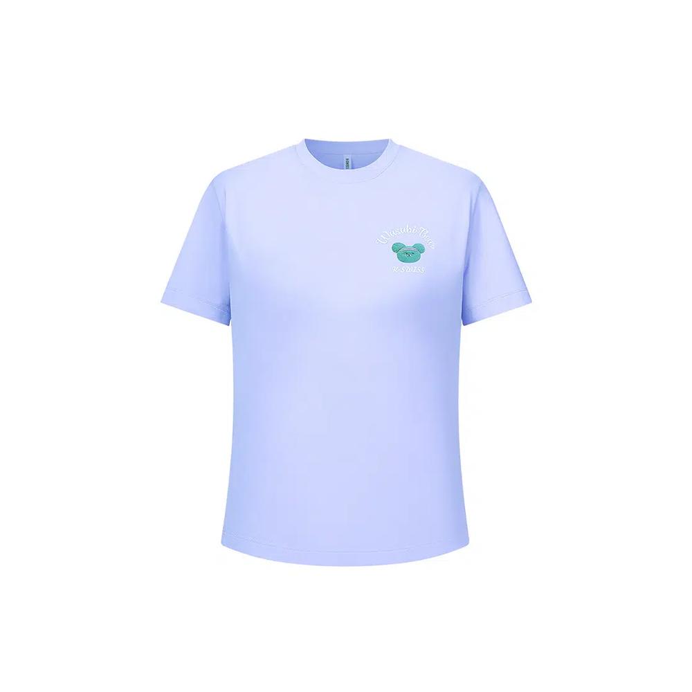 Женская футболка K-SWISS X WASABI BEAR с логотипом и защитой от УФ-лучей 1