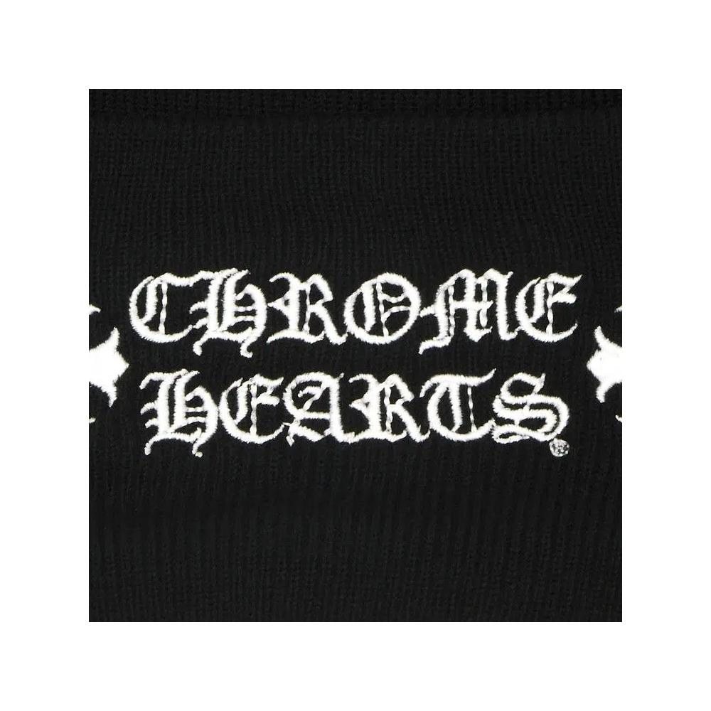 Шапки Chrome Hearts Logo Beanie 'Black' 3