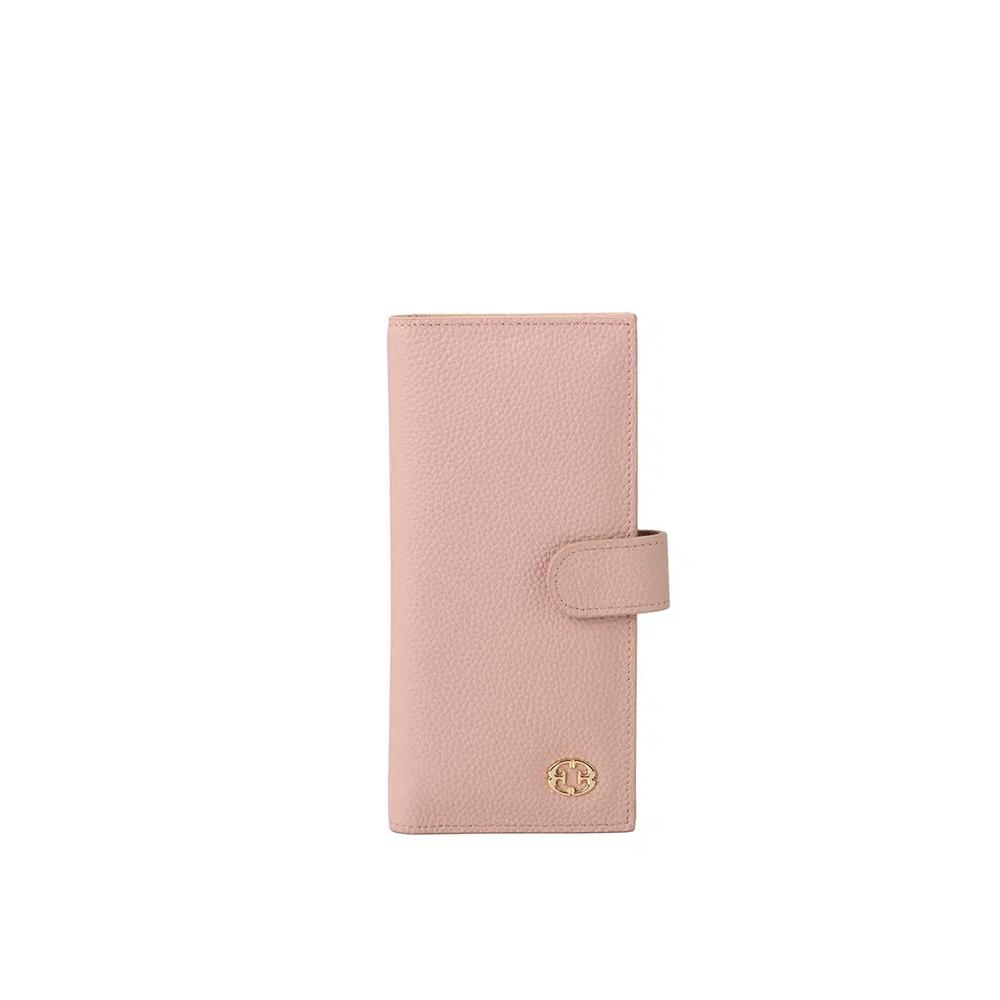 Esfolar Длинный кошелек на кнопке - ES-240317 - Розовый 1