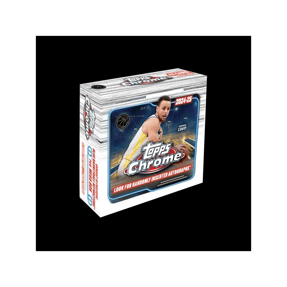 Спортивные карточки 2024-25 Topps Chrome Basketball Mega Box 1
