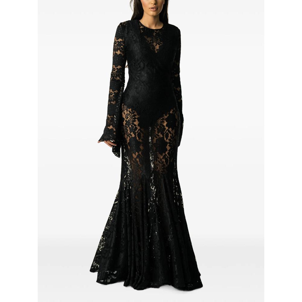 Nocturne floral-lace maxi dress 2