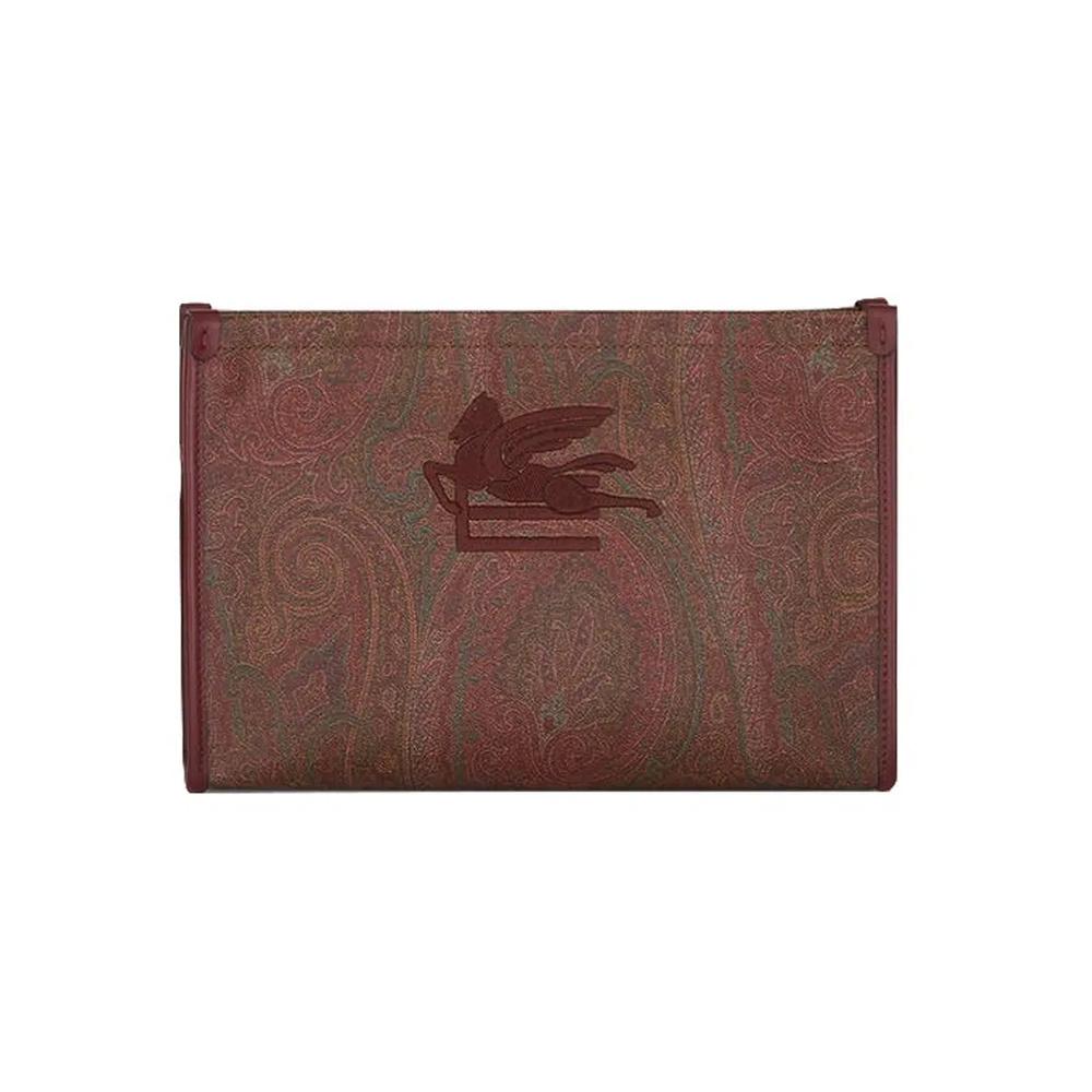 Сумка-кошелек EtLARGE PAISLEY в красном цвете 1