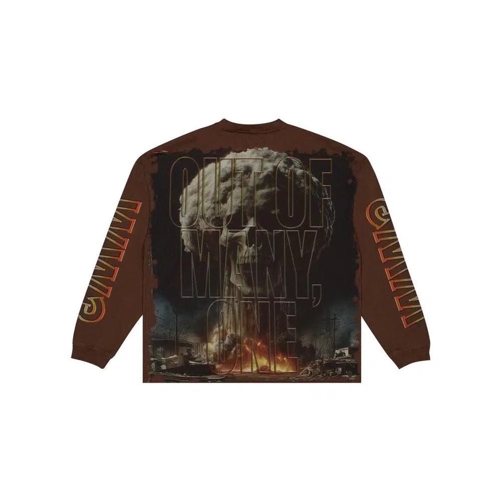 Топы Godspeed Code Red Long-Sleeve T-Shirt 'Mocha Wash' 2