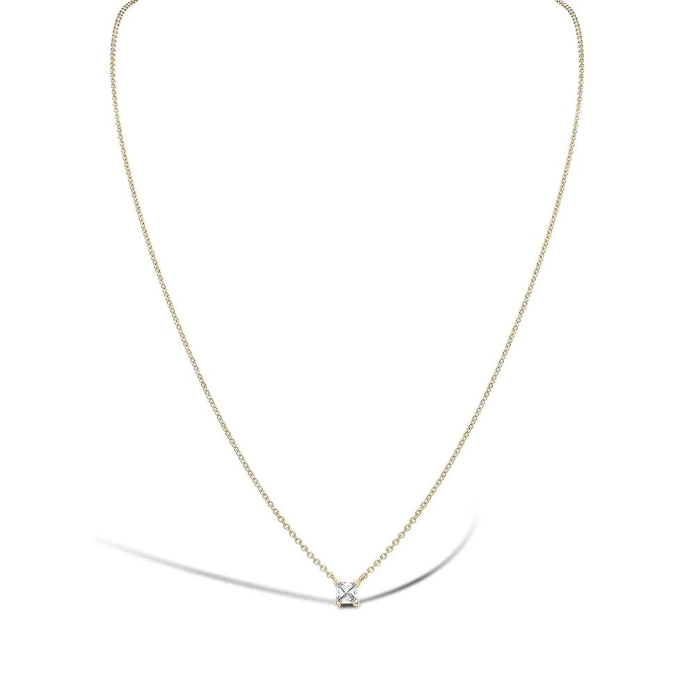 Колье RockChic из желтого золота с бриллиантом 2