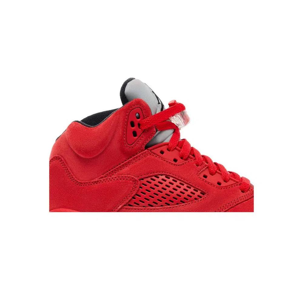 Кроссовки Air Jordan 5 Retro BG 'Red Suede' 2