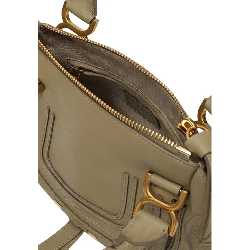 Marcie Mini Double Carry Crossbody Bag в цвете горшечной зелени 4