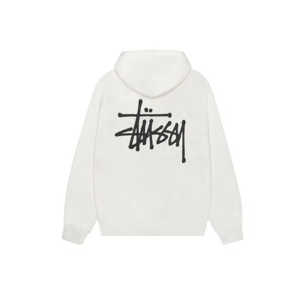Худи Stussy Basic Hoodie Pigment Dyed 'Натуральный' 2