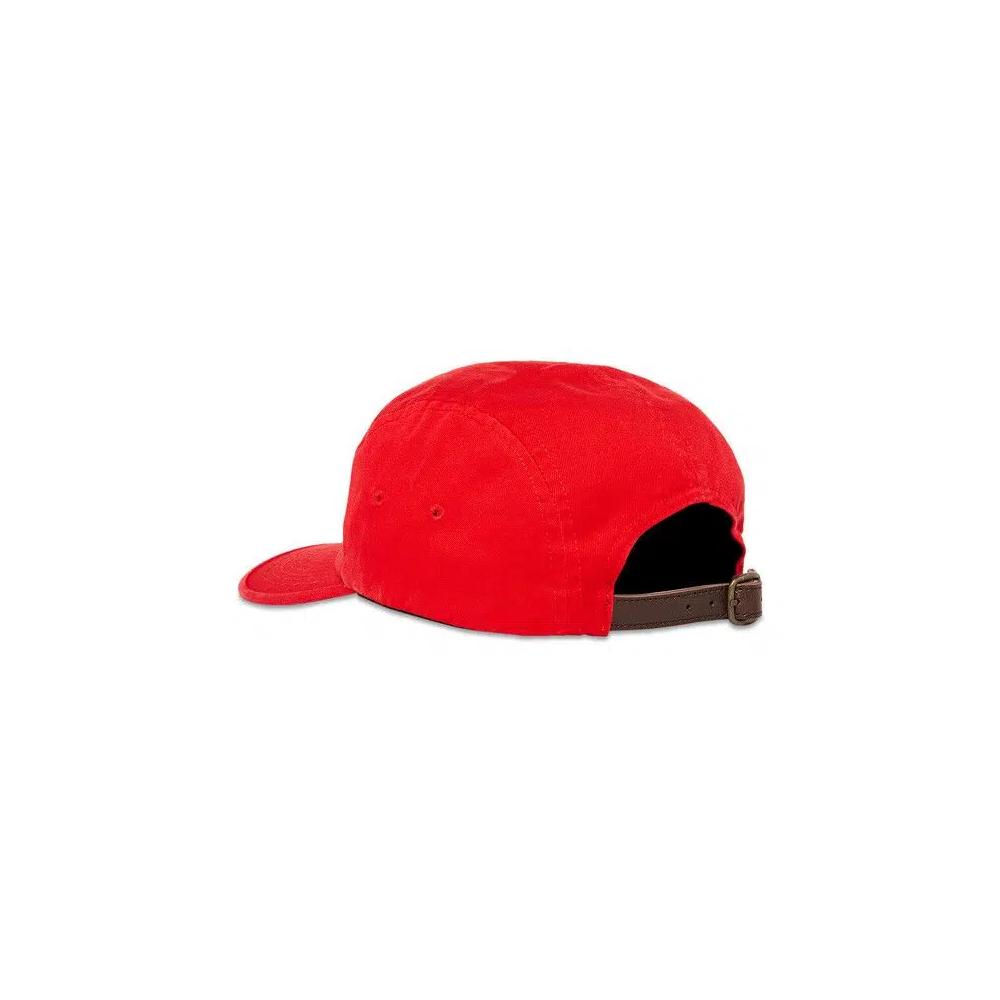 Бейсболки Supreme Washed Chino Twill Camp Cap 'Red' 3
