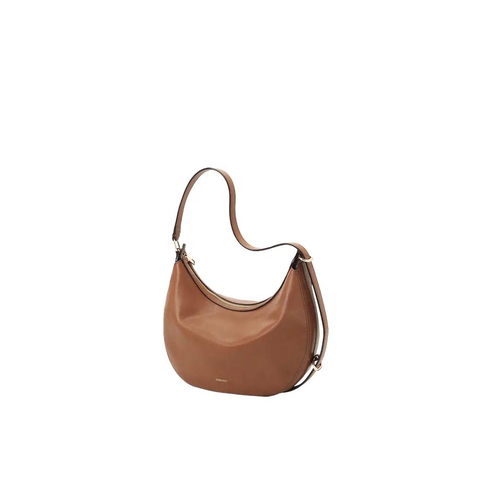 Empiricism Crescent Crossbody Hobo Bag - Карамель 4