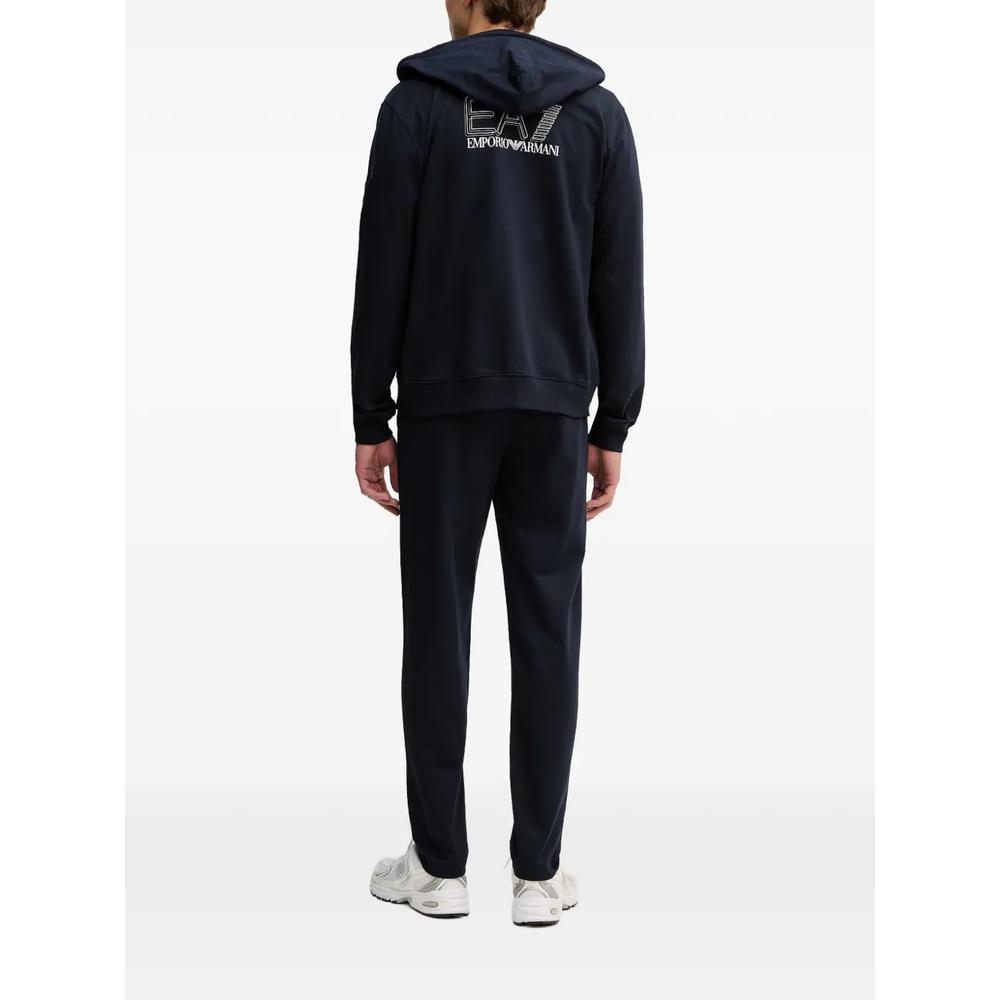 logo-detail hoodie tracksuit 2