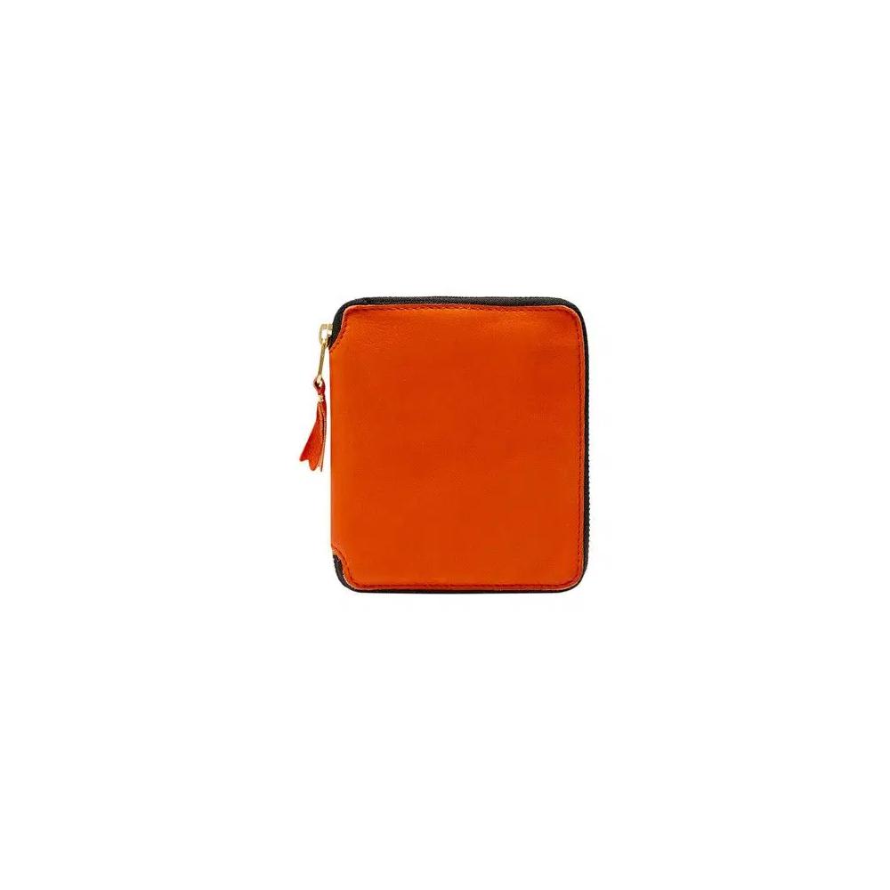 Кошельки Comme des Garçons Wallet Washed Full Zip Around Wallet 'Burnt Orange' 1