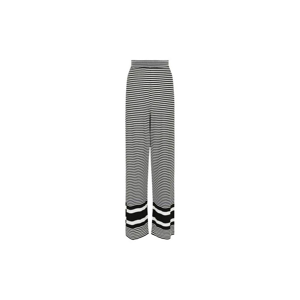 Вязаные брюки Ferragamo Striped Knit Pants 'Мультиколор' 2