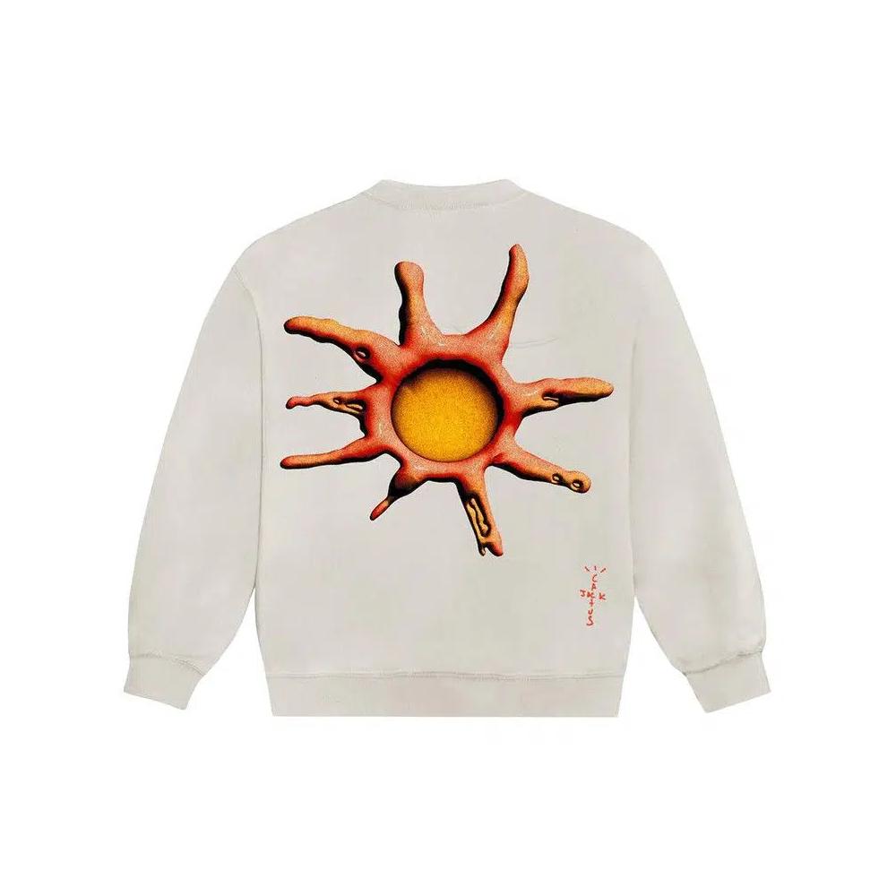 Свитшоты Cactus Jack by Travis Scott D.L.T.L.F.R.T. Crewneck «Кремовый» 2