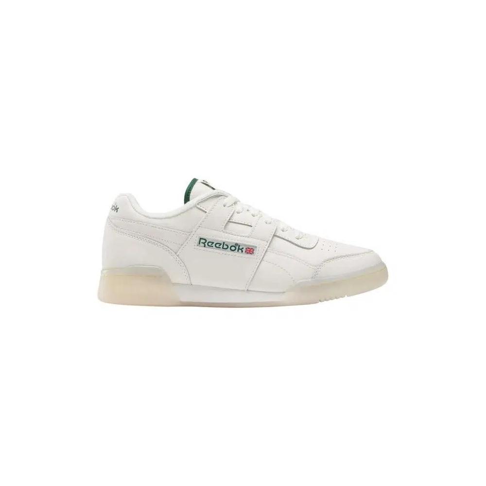 Кроссовки Reebok Workout Plus 'Мел/Тёмно-зелёный/Серый' 1