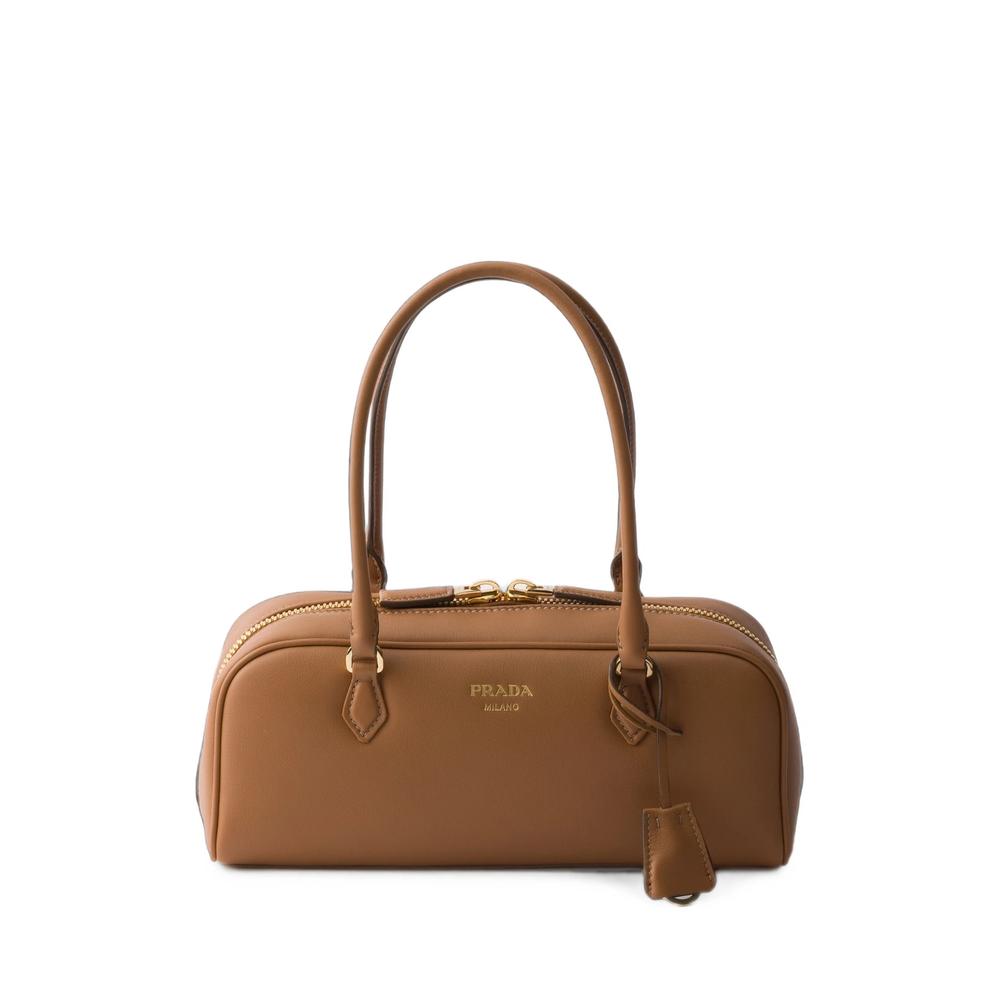 medium leather top-handle bag 1