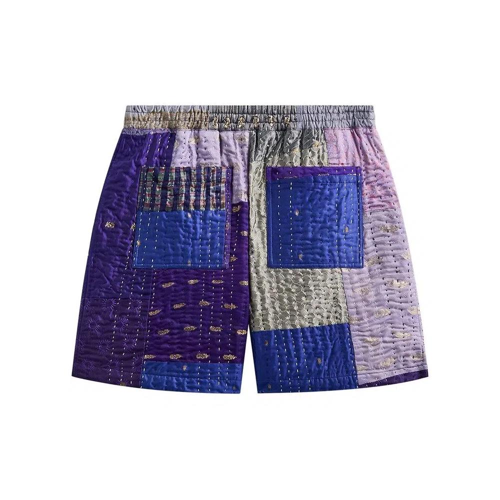 Шорты Kith &Kin Tal Patchwork Short 'Blue/Multicolor' 2