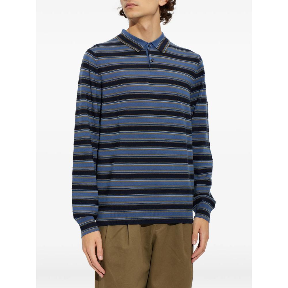 striped wool polo shirt 3