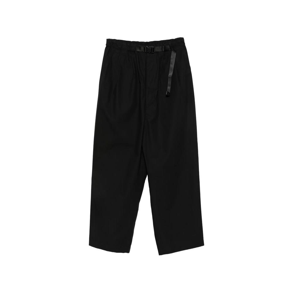 belted straight-leg trousers 1