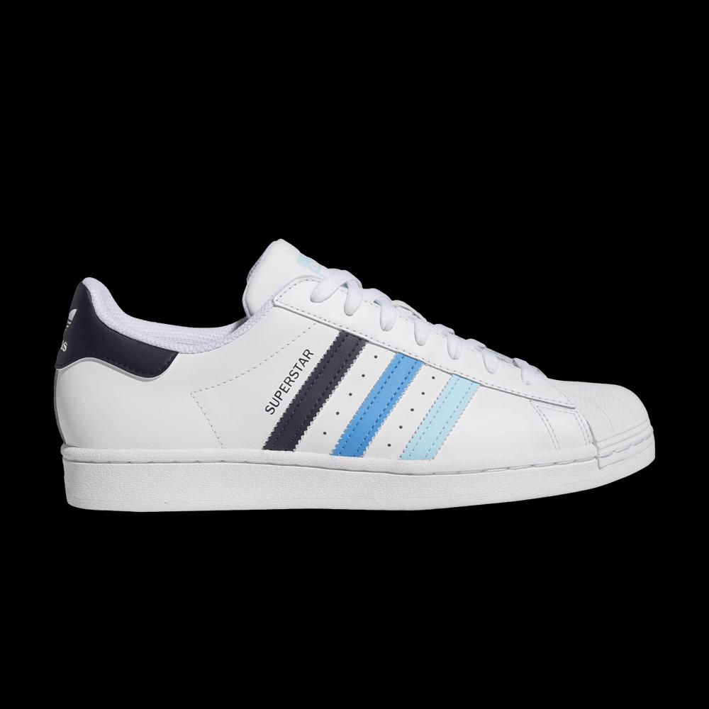 Кроссовки adidas Superstar 'White Legend Ink Gradient' 1