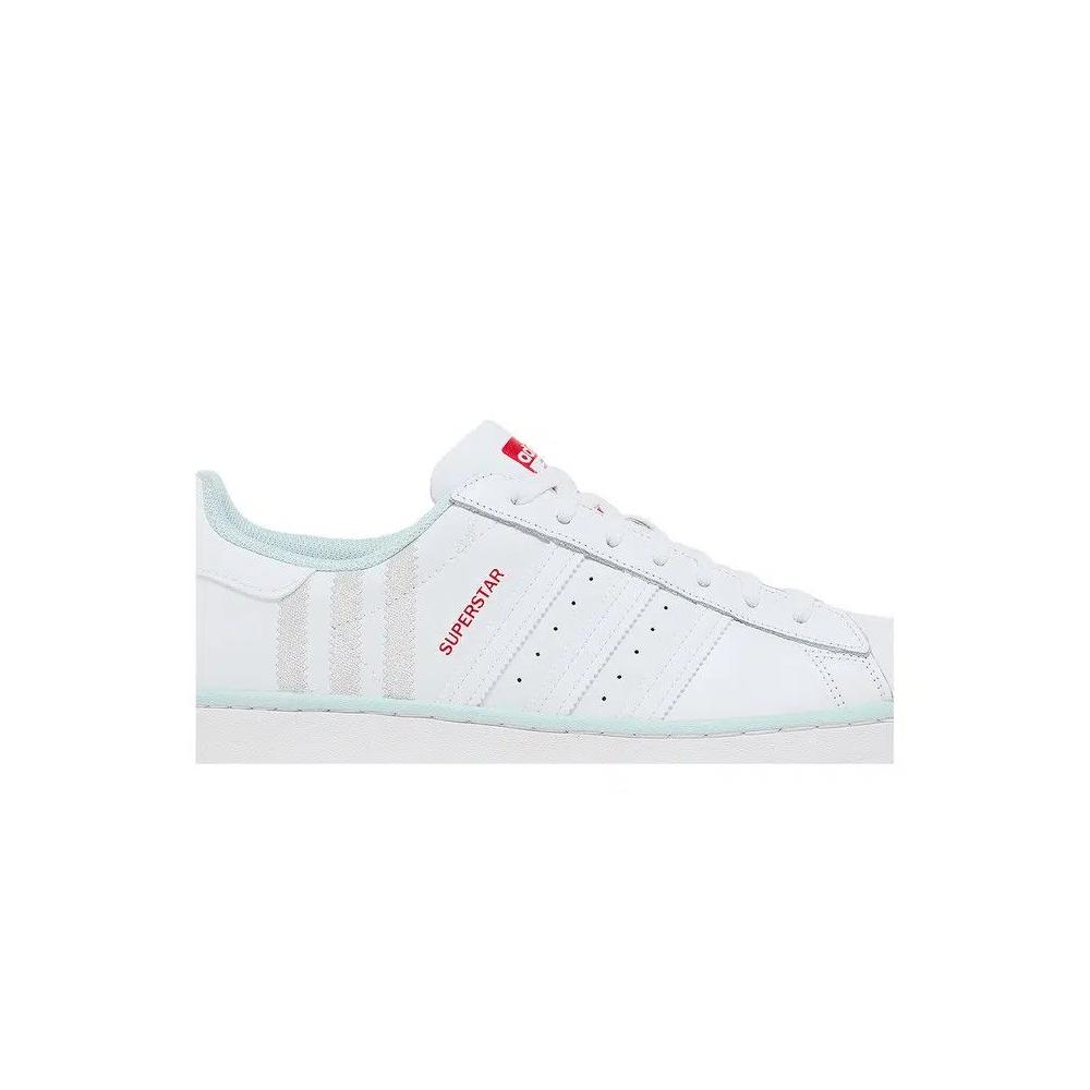Кроссовки adidas Superstar 'White Almost Blue' 2