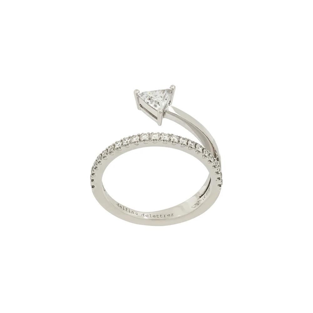 Кольцо Marry Me из белого золота с бриллиантами 1