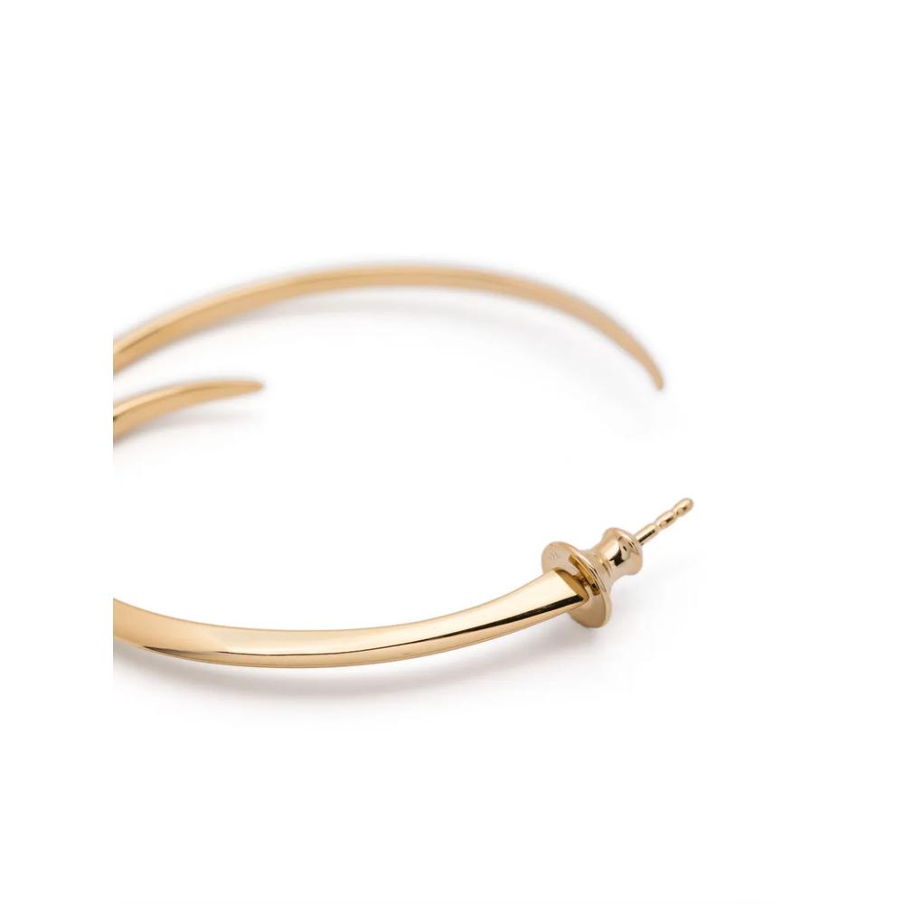 large Talon Cat Claw hoop earrings 2