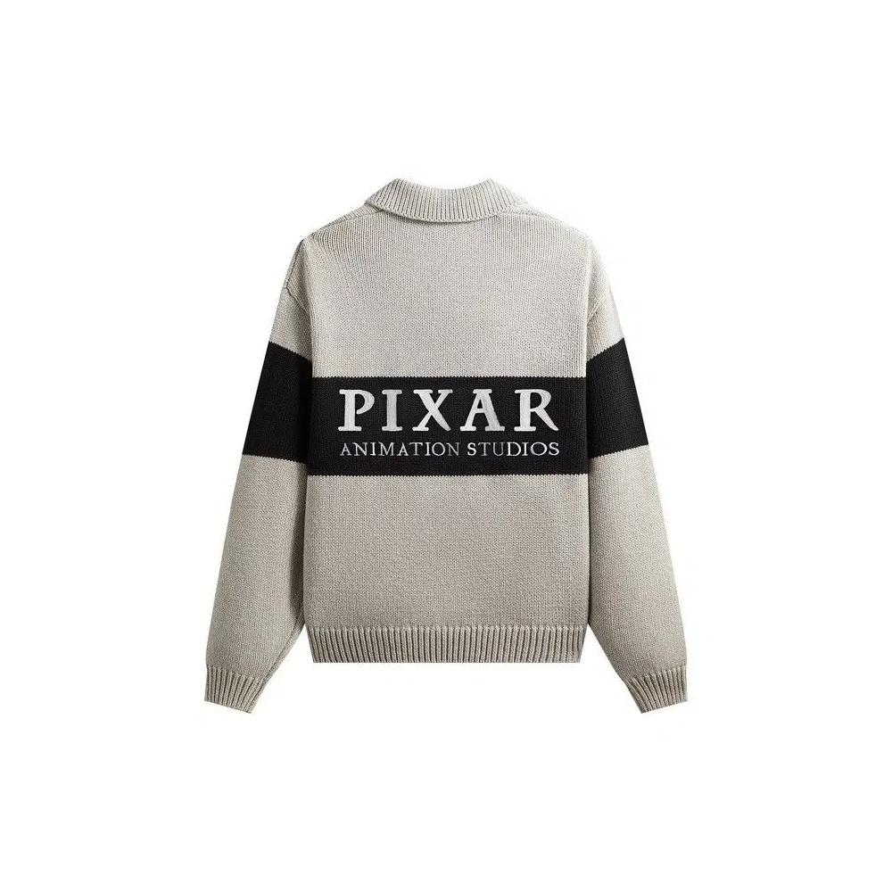 Свитера Kith x Disney For Pixar Nelson Rugby Sweater 'Светлый хизер-серый' 2