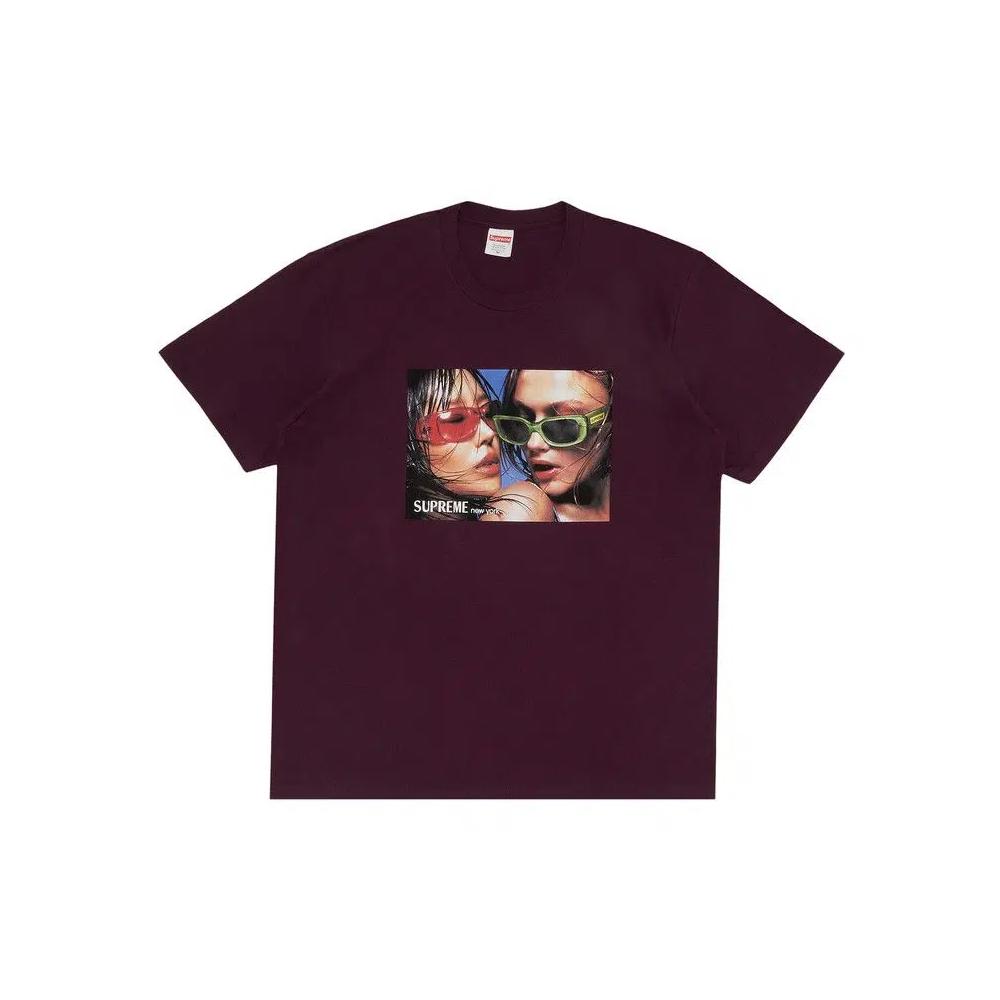 Футболка Supreme Eyewear Tee 'Eggplant' 1