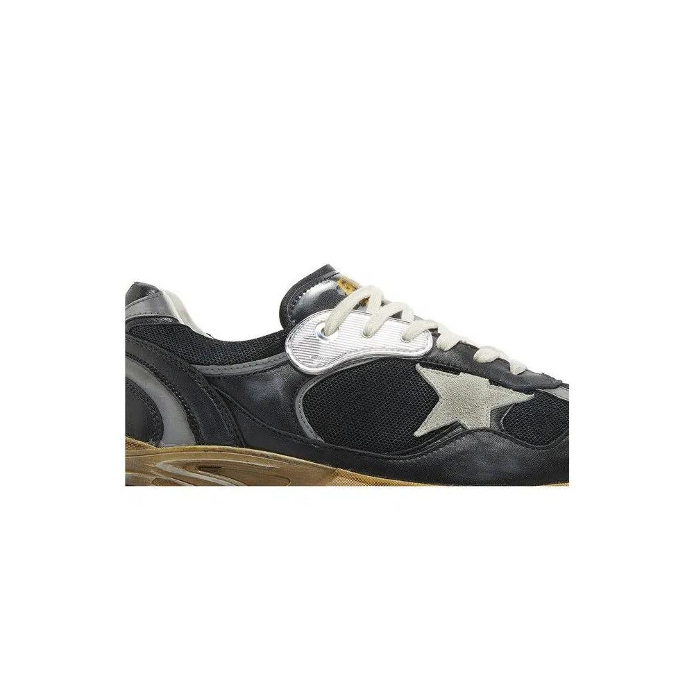 Кроссовки Golden Goose Dad-Star 'Черный Серебряный' 2