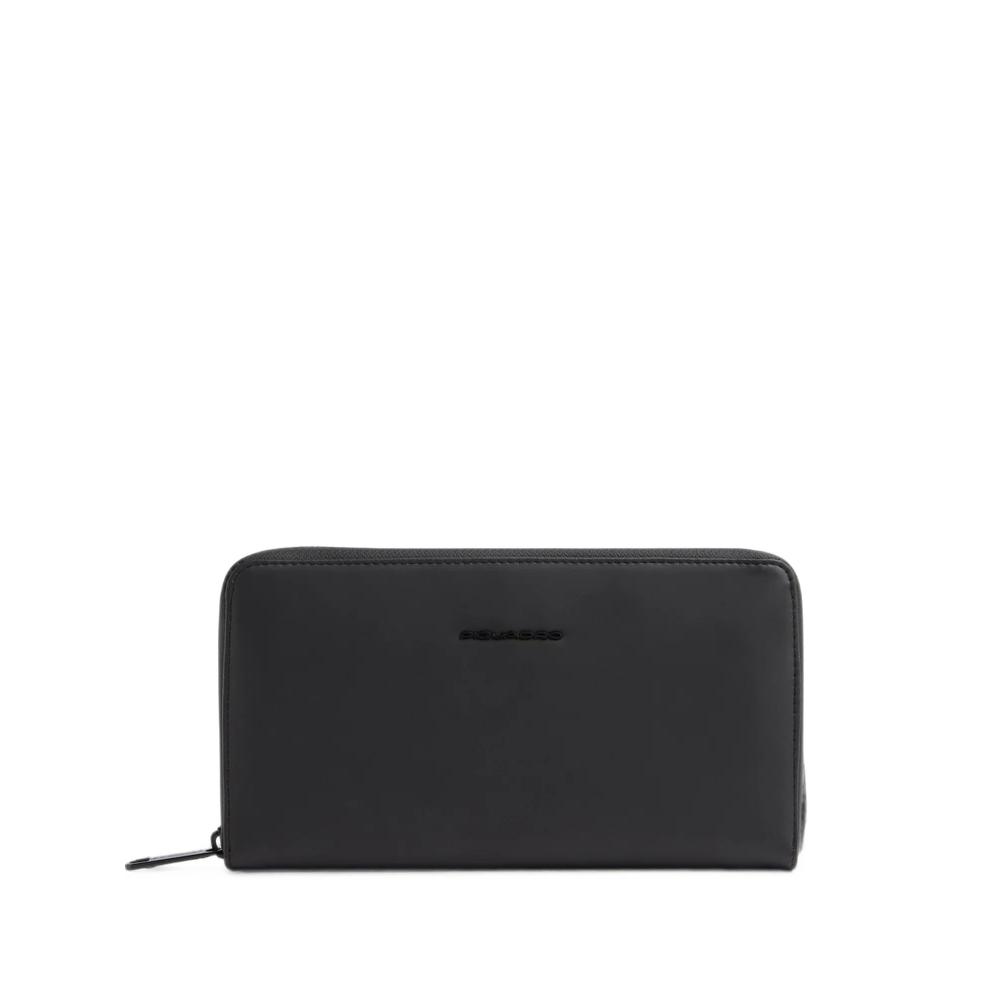 Corner 2.0 logo-debossed clutch bag 1