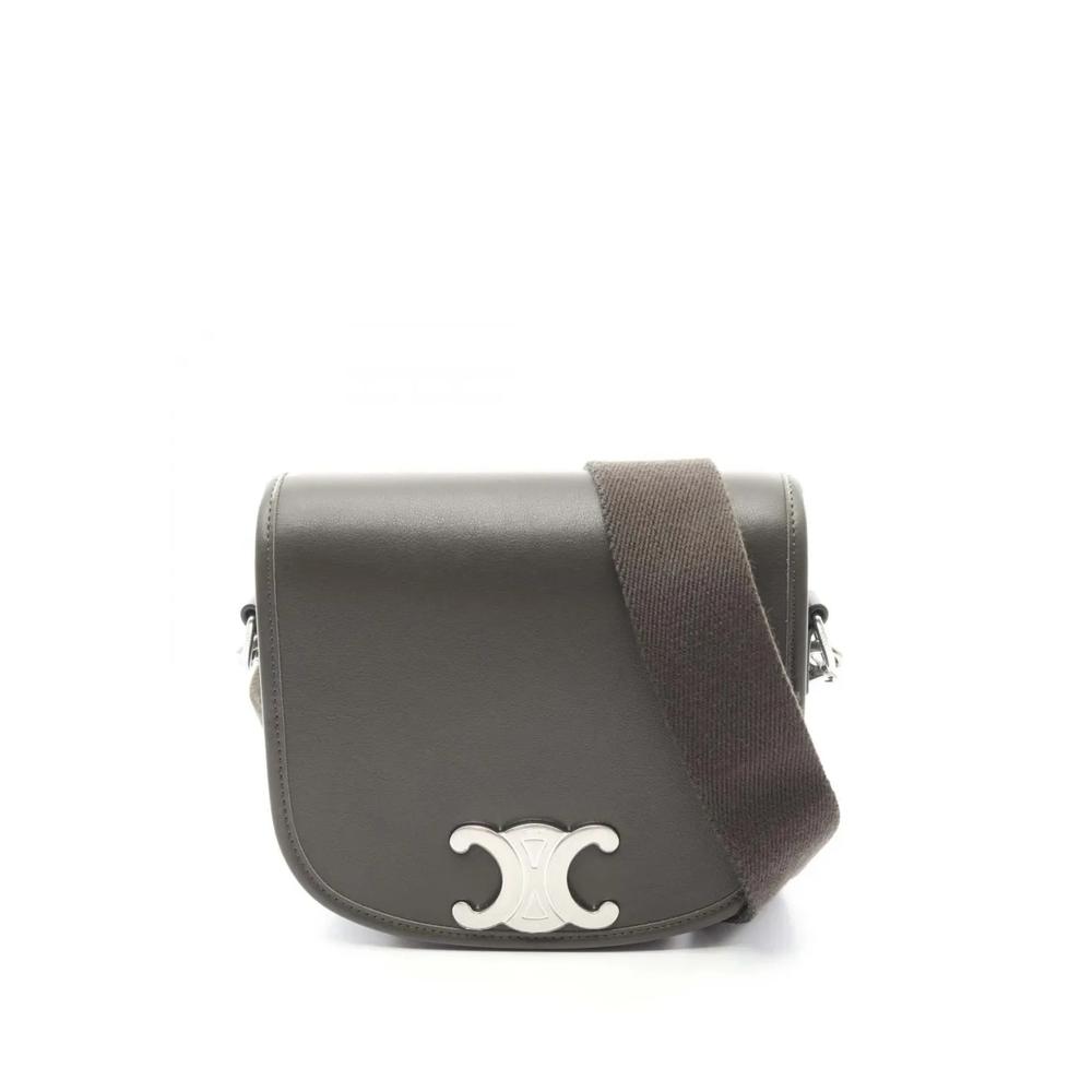 Маленькая сумка-сэтчел Shiny Calfskin Besace Clea (2010-2026 годы) 1