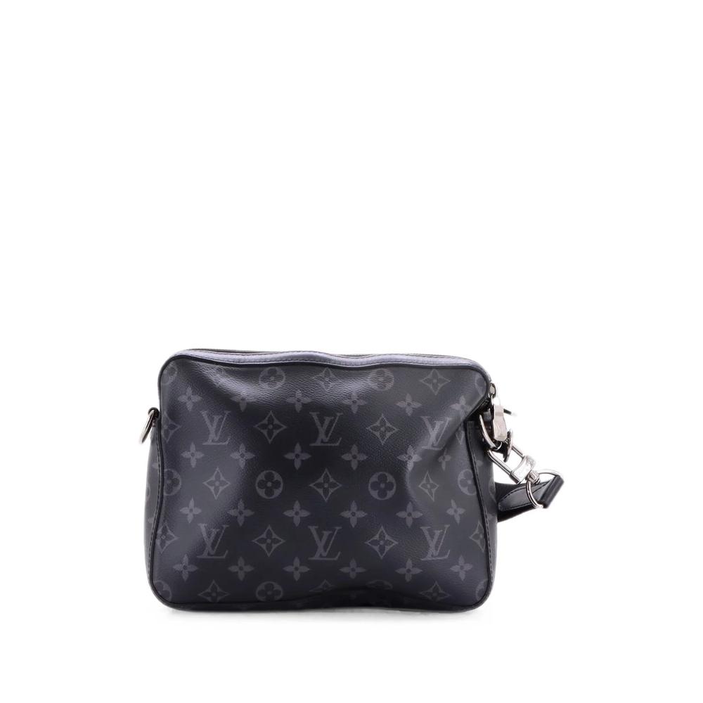 Trio Messenger Bag Reverse Monogram Eclipse Canvas crossbody bag 2