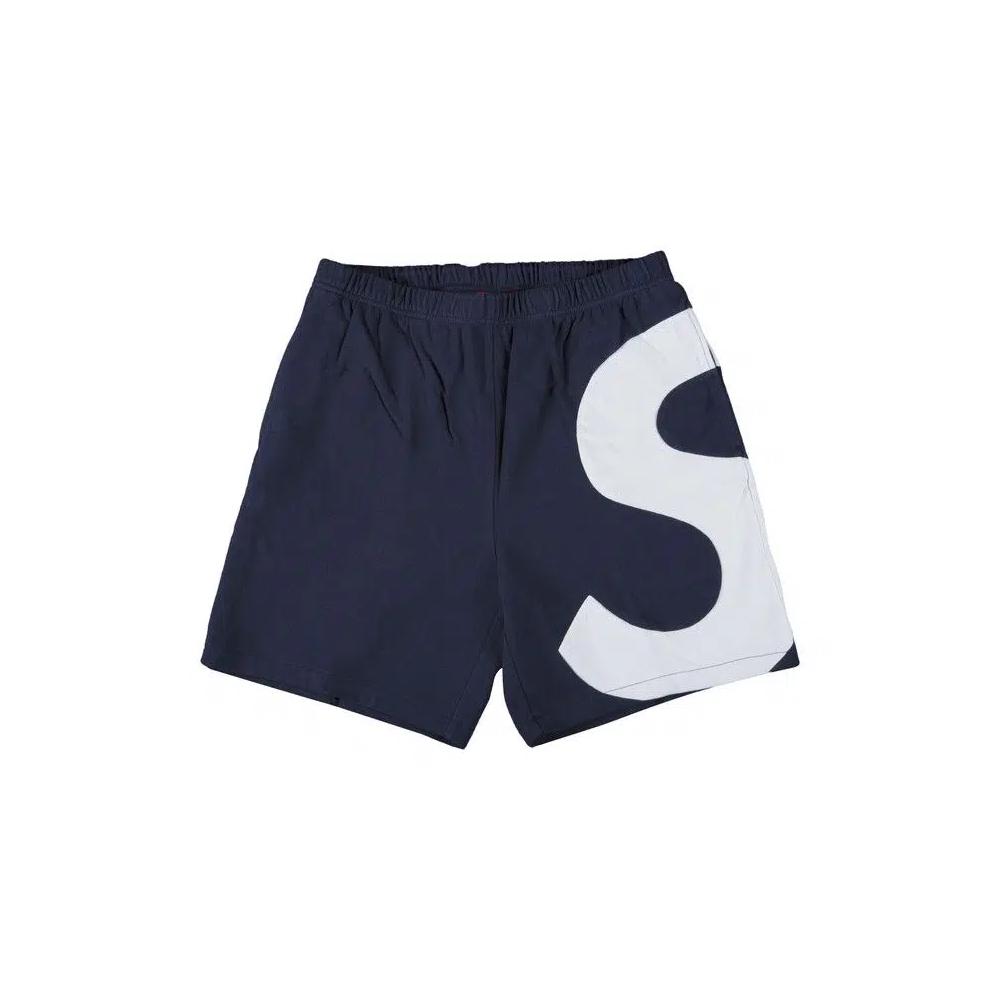 Шорты Supreme S Logo Short «Navy» 1