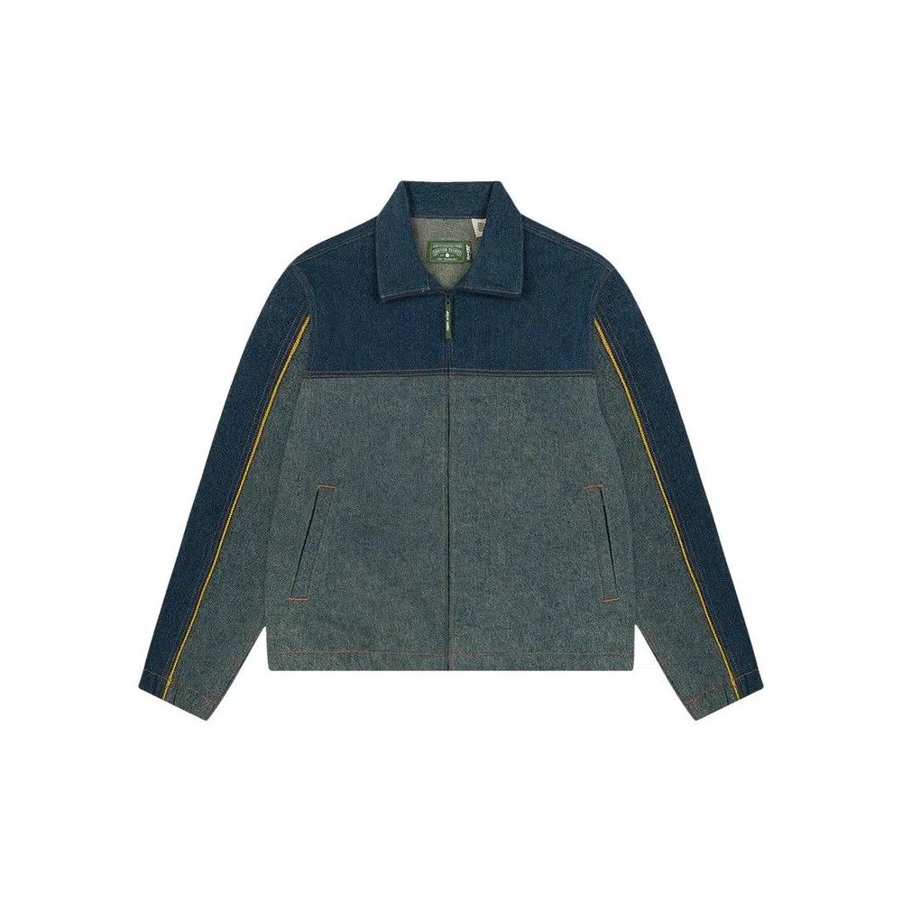 Трековые куртки Denim Tears x Levi's Cotton Fleur De-Lis Denim Track Jacket 'Light Wash' 1