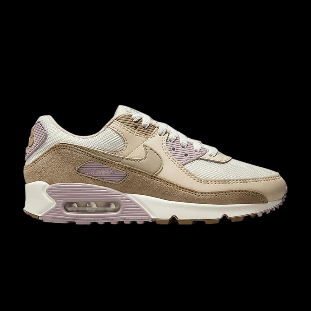 Кроссовки Nike Wmns Air Max 90 'Brown Kelp Light Violet Ore' 1