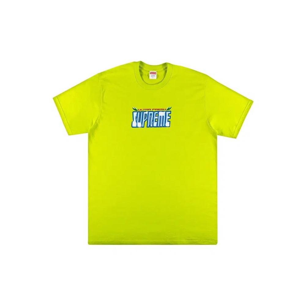 Футболки Supreme Ultra Fresh Tee 'Bright Green' 1