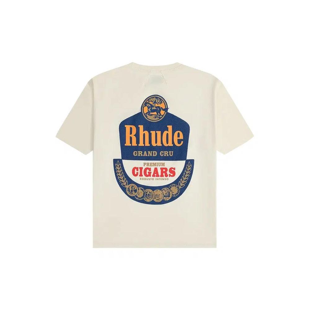 Футболки Rhude Grand Cru Tee 'Vintage White' 2