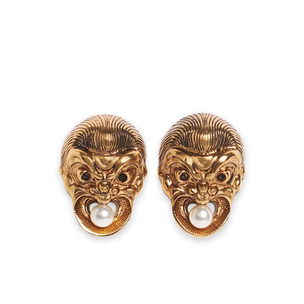 Серьги Masks с жемчугом 1