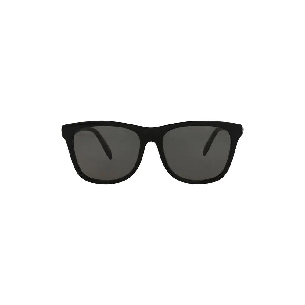 Солнцезащитные очки Alexander McQueen квадратные 'Black/Grey' 1