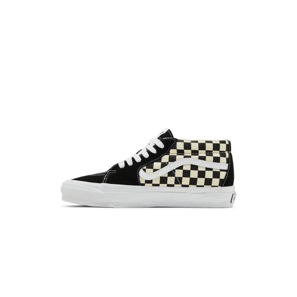 Повседневные Vans Sk8-Mid Reissue 83 LX 'Checkerboard - Black' 3